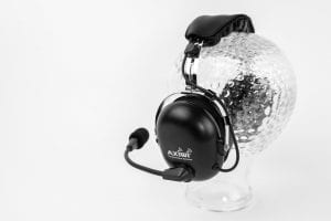axiwi he-080 headset geluiddemping 29 dB van de zijkant
